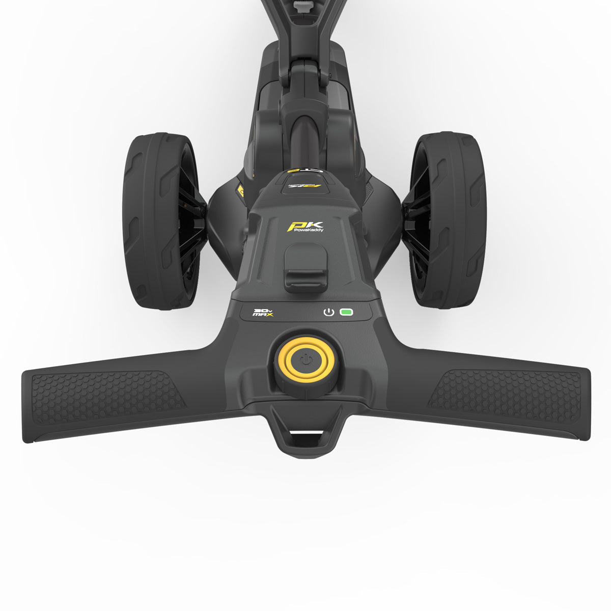 PowaKaddy CT2 Chariot de Golf Ultra Compact 2025 Pliable en 2 Étapes LED Marche et Arrêt Contrôleur de Vitesse