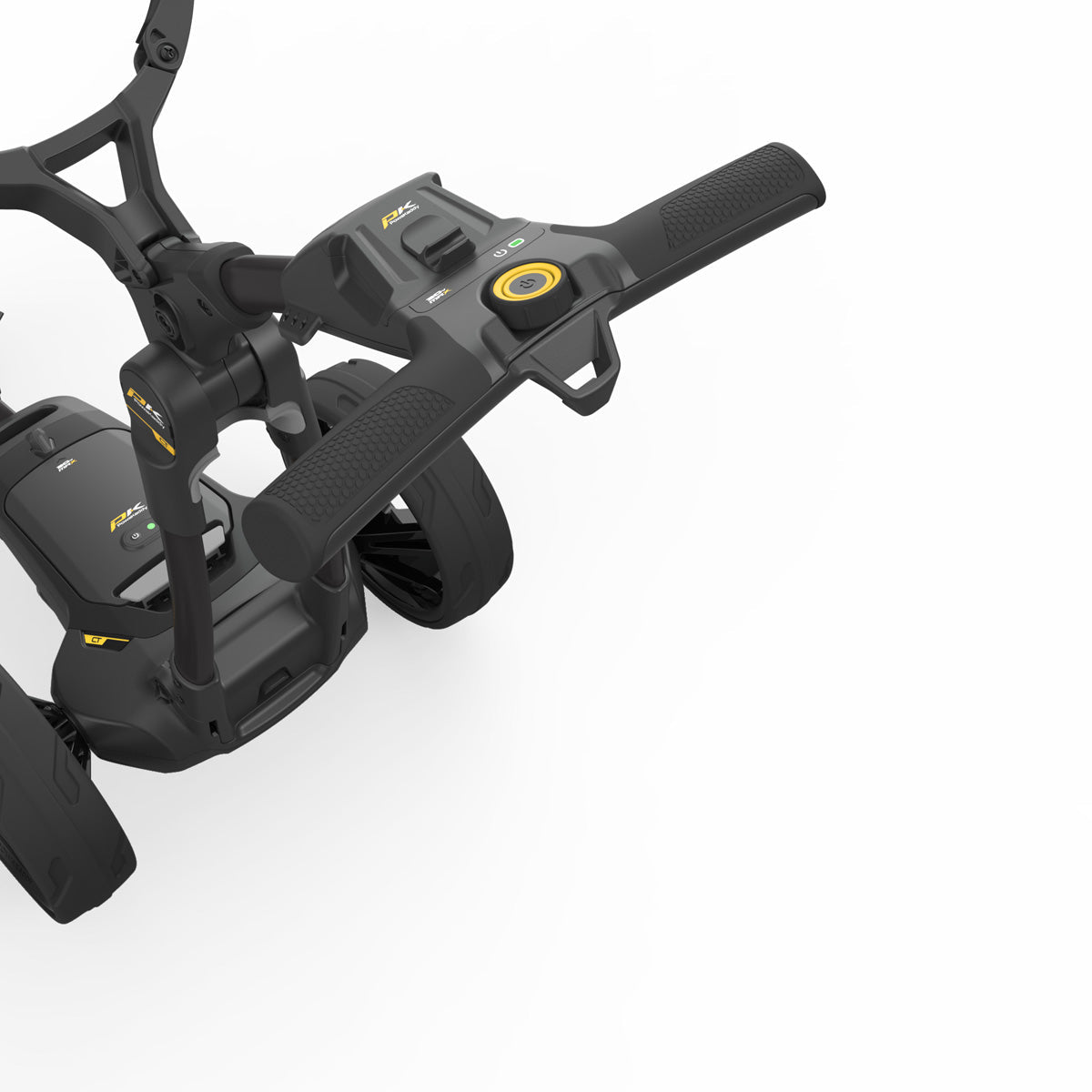 PowaKaddy CT2 Chariot de Golf Ultra Compact 2025 Pliable en 2 Étapes LED Marche et Arrêt Contrôleur de Vitesse