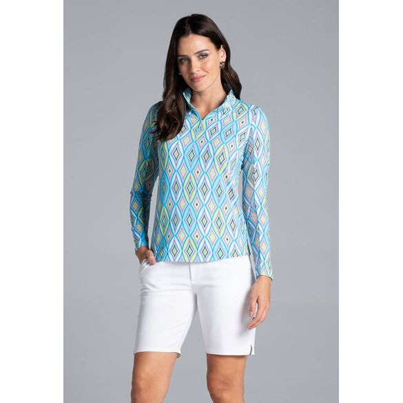 CHANDAIL IBKUL ROMINA MANCHES LONGUES MOCK ZIP