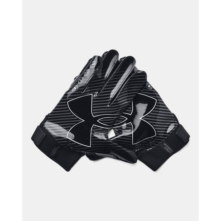 UA F9 Nitro Men's Football Gloves Black