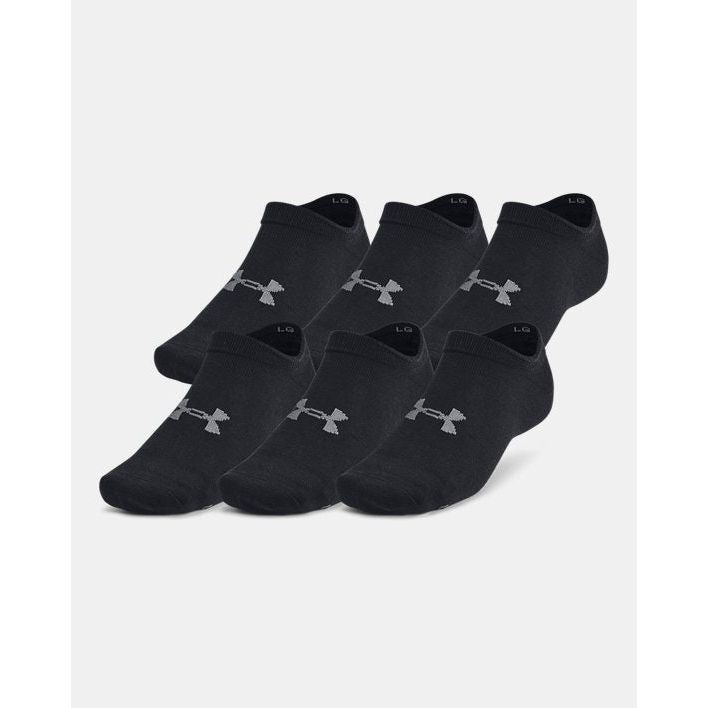 Under Armour Chaussettes Essential Unisex Low Cut PQT 6 Soutien Voûte Plantaire Et Fraîcheur Entraînement