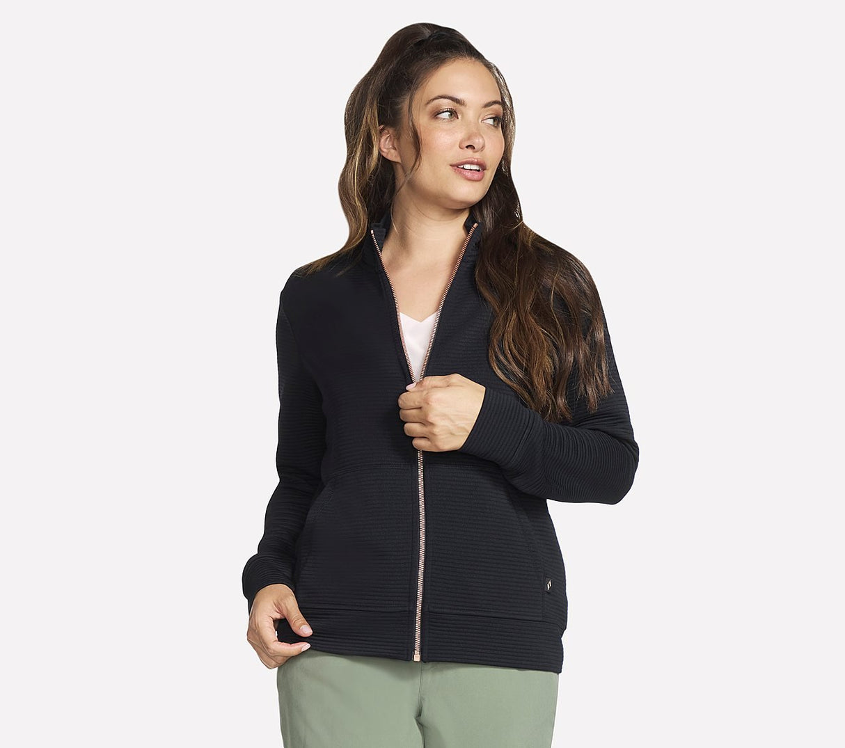 VESTE SKECHERS THE GOWALK HOODLESS HOODIE FEMME