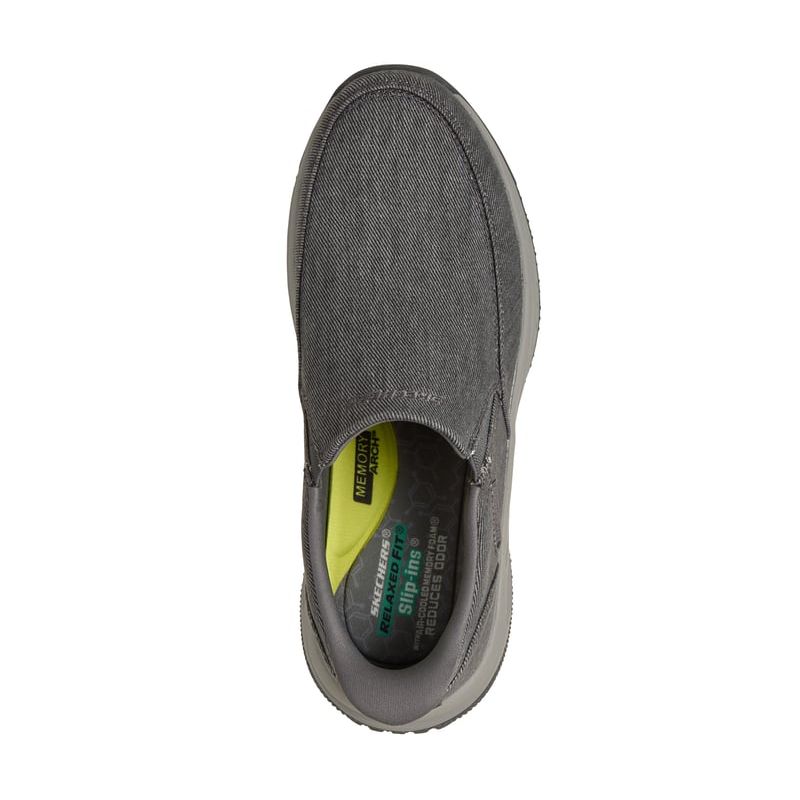 CHAUSSURE SKECHERS SLIP-INS RELAXED FIT: MEROE - DAYTON HOMME WIDE