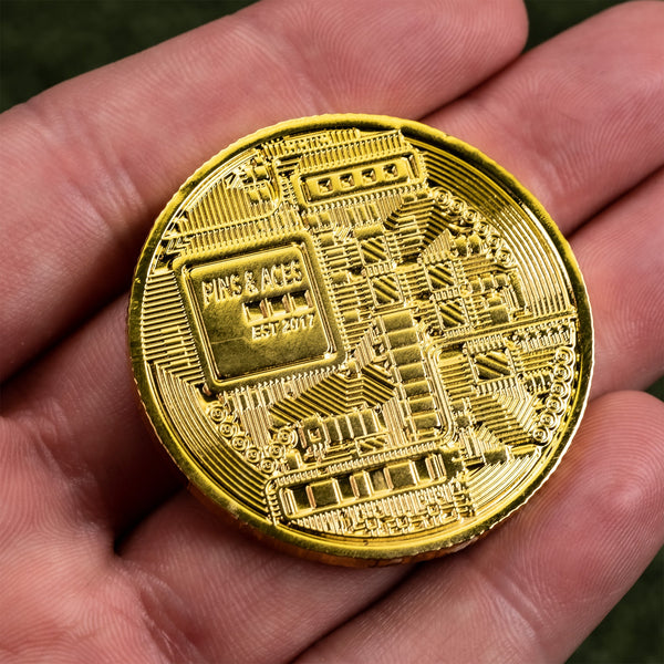 PINS & ACES BITCOIN BALL MARKER