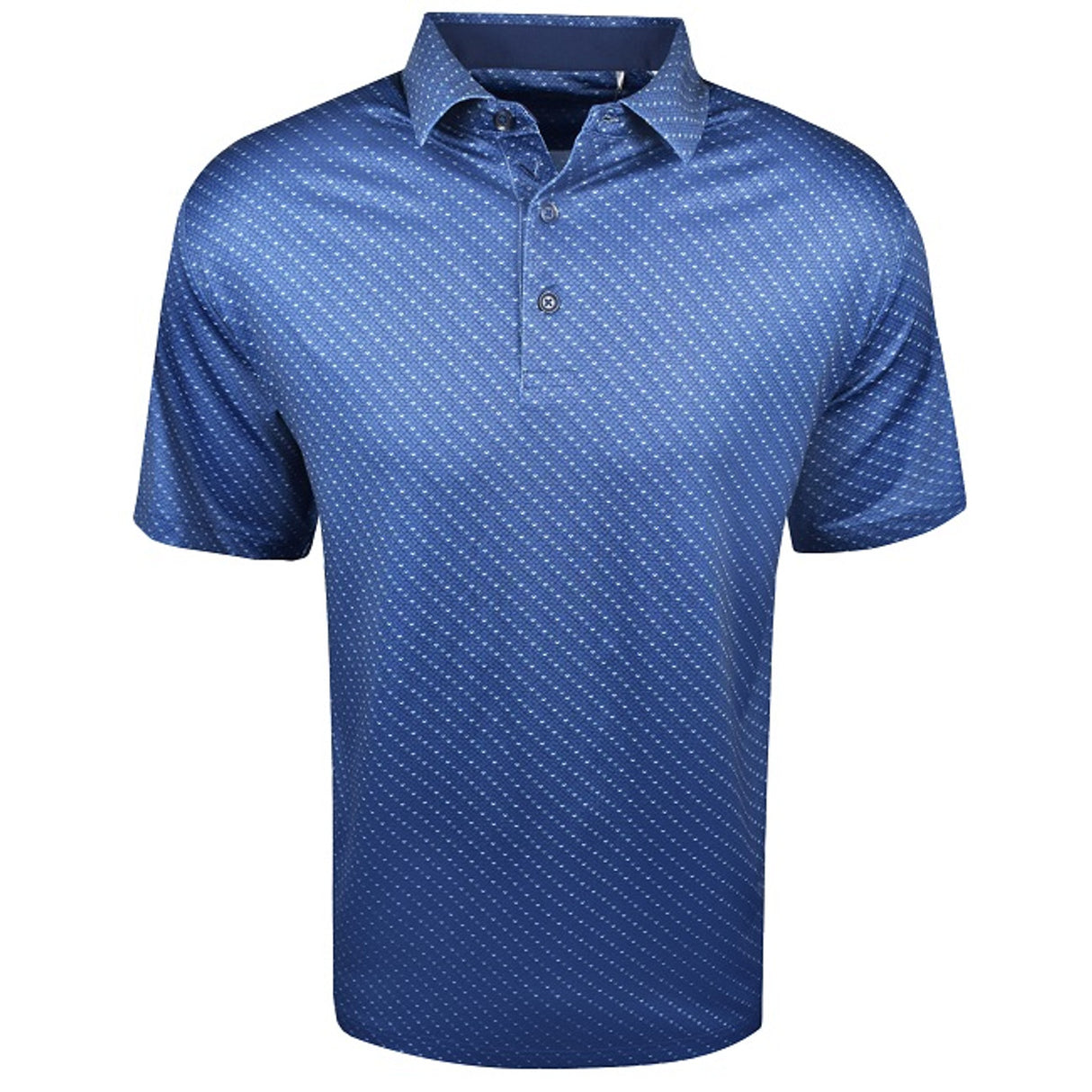 Callaway Polo All Over Chevron Homme Confort Et Performance Golf