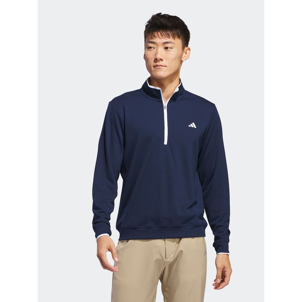 Adidas Lightweight Half-Zip Performance Shirt for Cold Weather