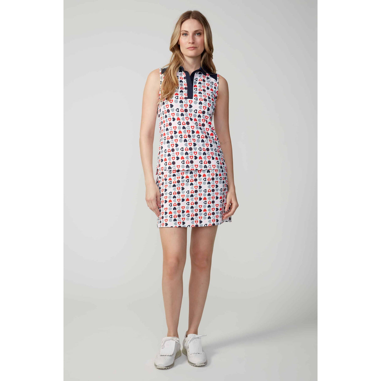 POLO SWING CONTROL NAVY HEARTS