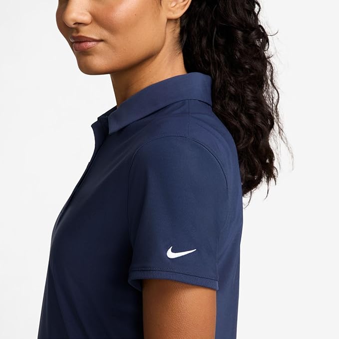 POLO NIKE DRI-FIT VICTORY MANCHES COURTES FEMME