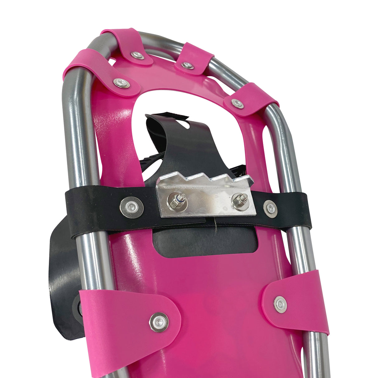 White Mountain Raquette À Neige 717 Pingouin Blanc Tubulure Aluminium 6061 Thermoplastique Pour 50 Lb Et Moins