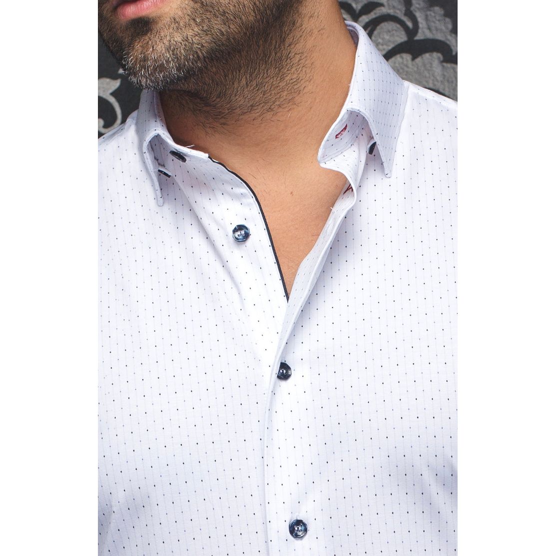 CHEMISE AU NOIR ALEXANDER MANCHES LONGUES
