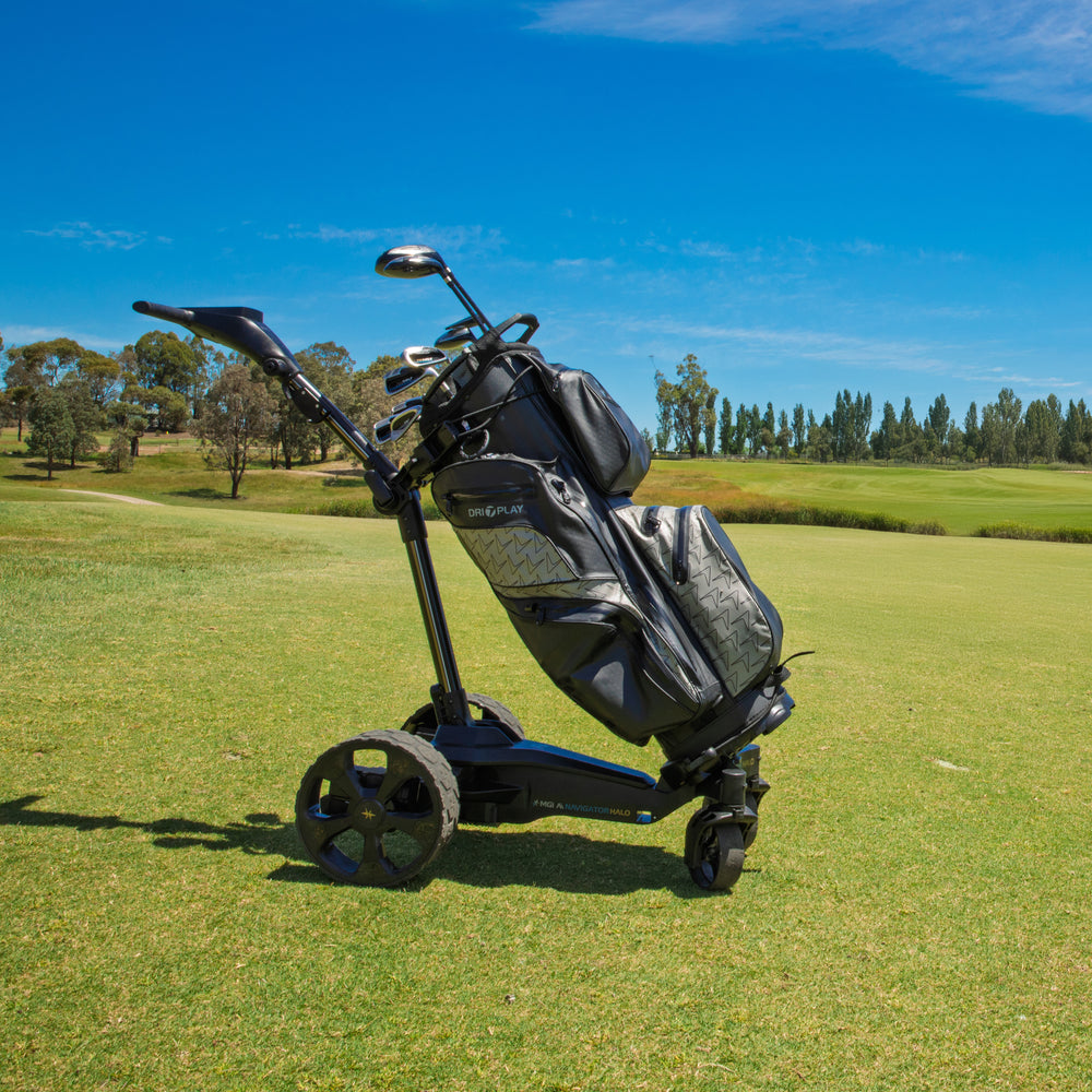 CHARIOT DE GOLF MGI FOLLOW ME NAVIGATOR HALO WITH HALO EYE- PRÉ COMMANDE