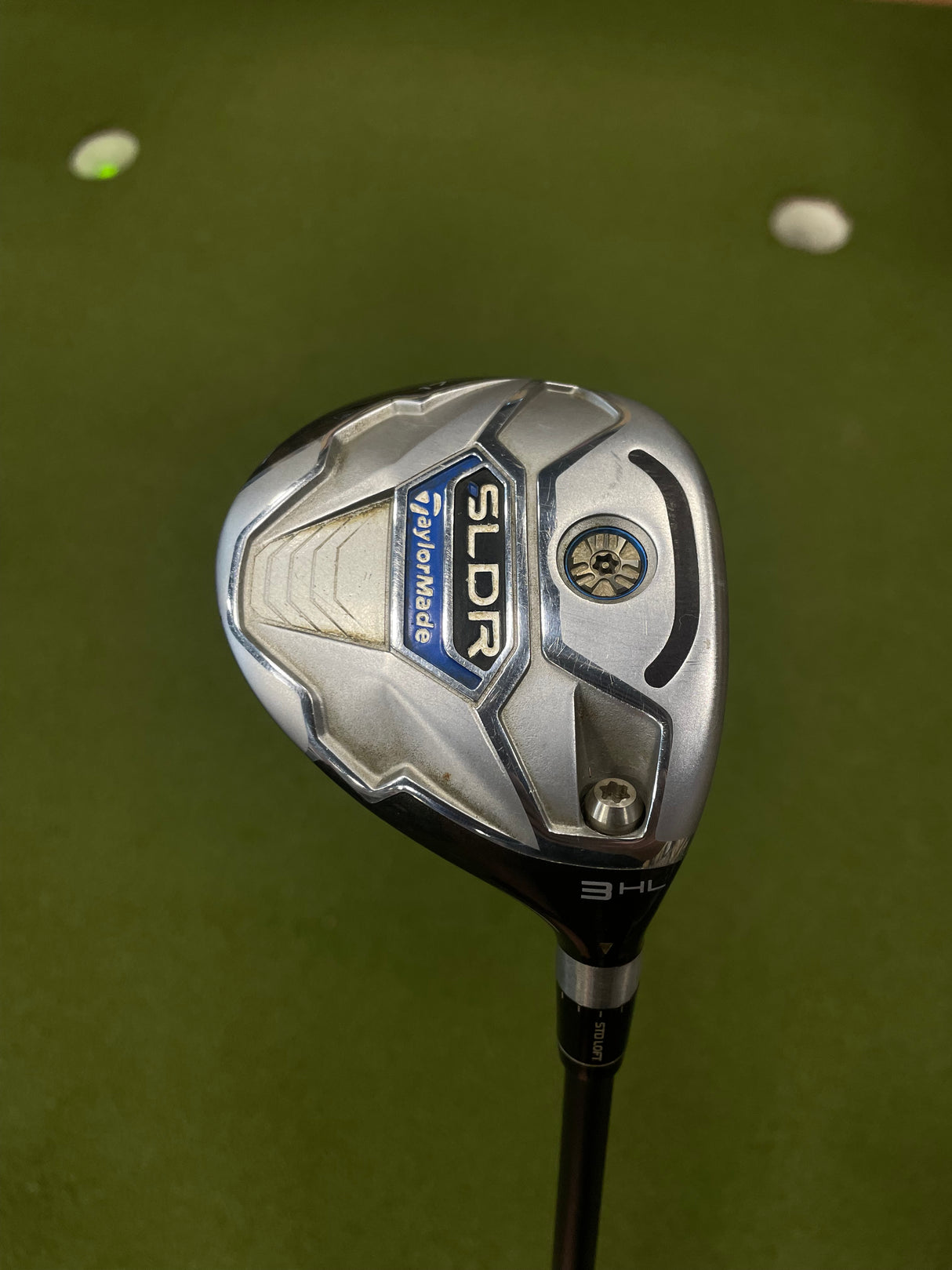 TAYLORMADE SLDR 3 WOOD RH STIFF USED