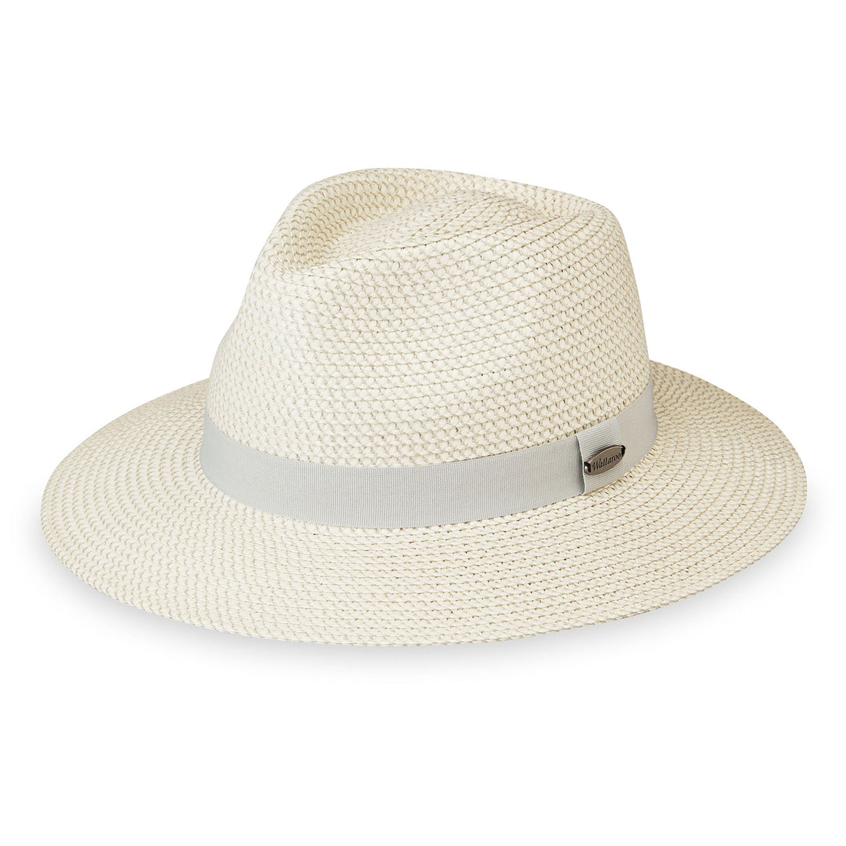 Wallaroo Chapeau Charlie Fedora Ivory Pewter Élégance Et Performance Extérieur