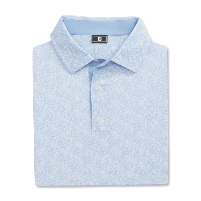 FOOTJOY SPECKLE PRINT MEN’S POLO SHIRT