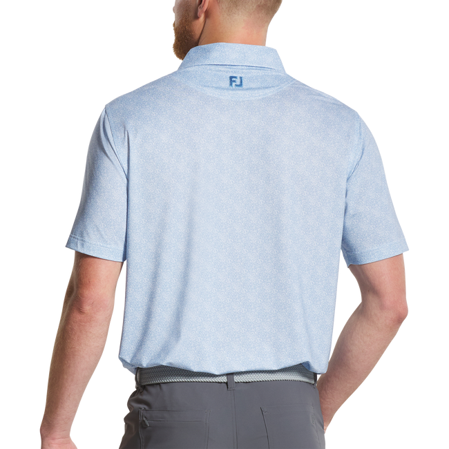 FOOTJOY SPECKLE PRINT MEN’S POLO SHIRT