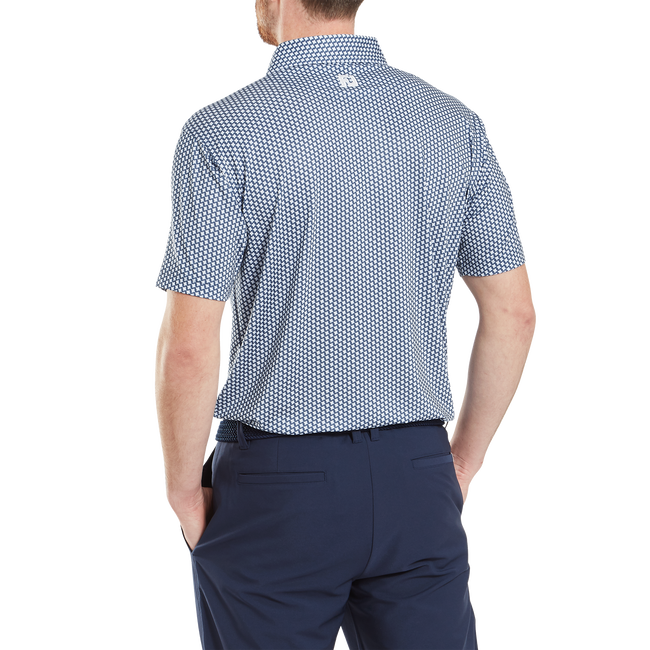 POLO FOOTJOY HOUNDSTOOTH GEO ISLE