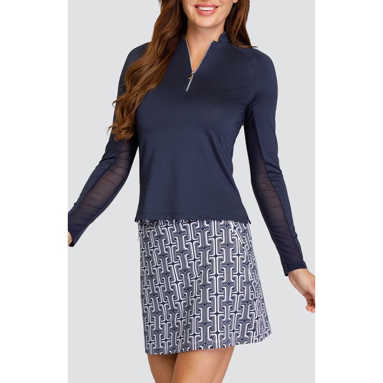 Maevie Chandail Manches Longues Raglan Haut De Golf Élégant Sport