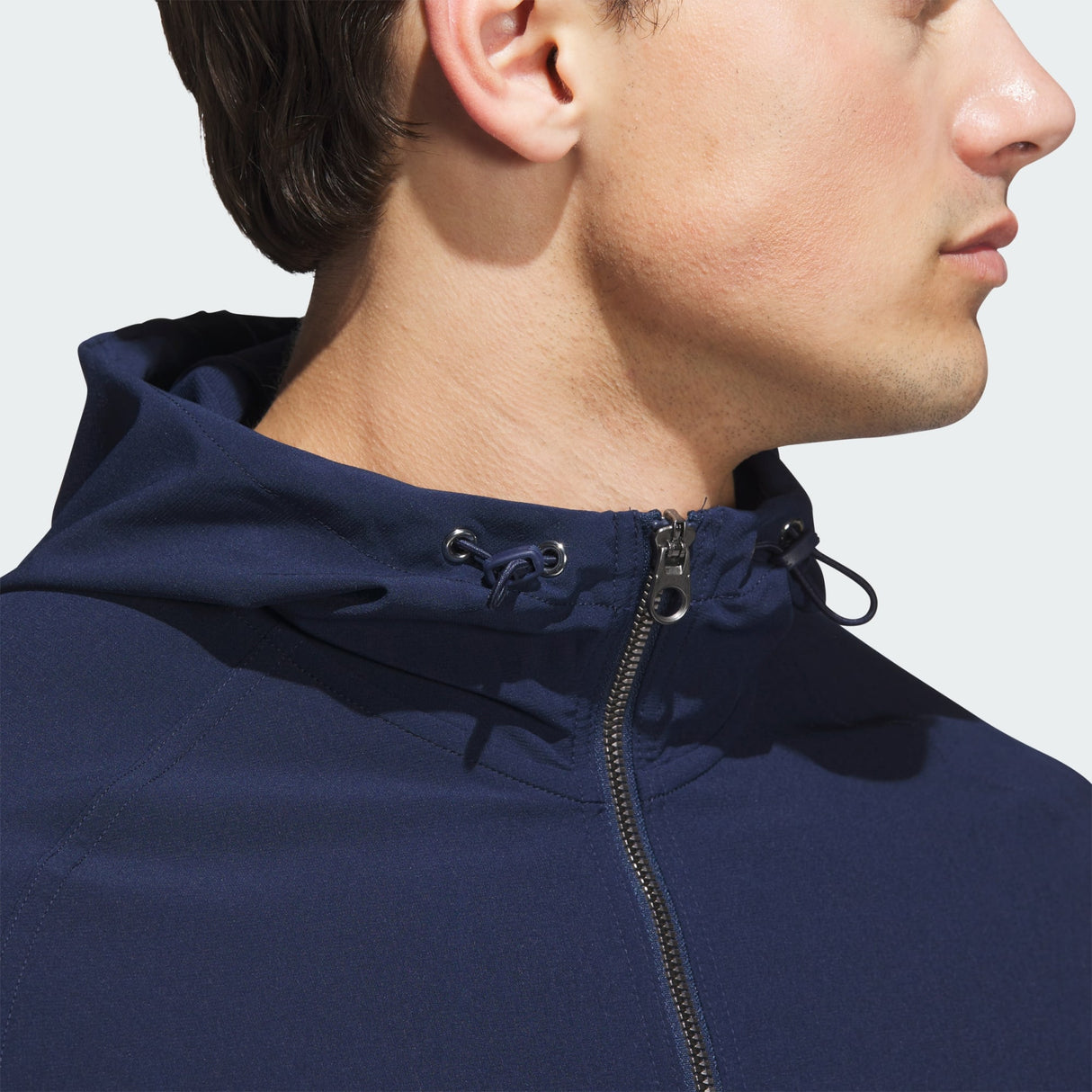 ADIDAS GO TO FULL ZIP WINDBREAKER MEN’S COAT