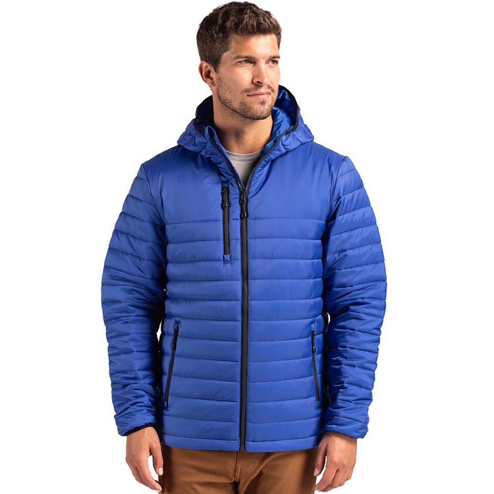 Clique Valhalla Recycled Insulated Puffer Mens Full Zip Jacket
