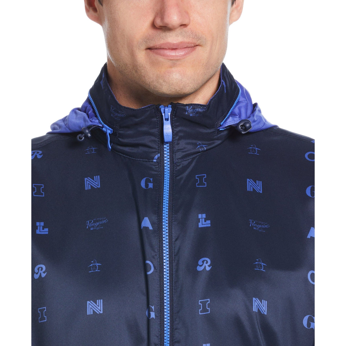 MEN'S PENGUIN FULL ZIP LEGACY WIND JACKET