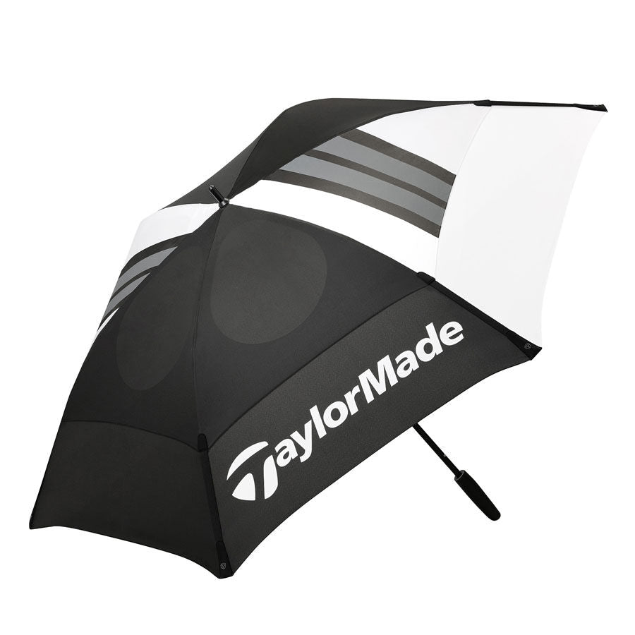 TaylorMade Parapluie Tour Double Canopy 68 Pouces Protection Maximale