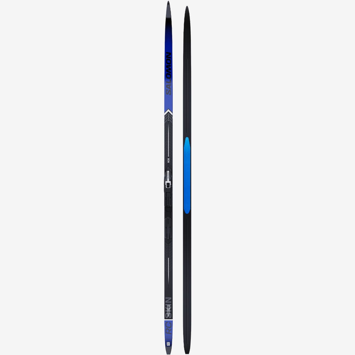 Ski de Fond Salomon RC8 Skin Et Fixations Shift