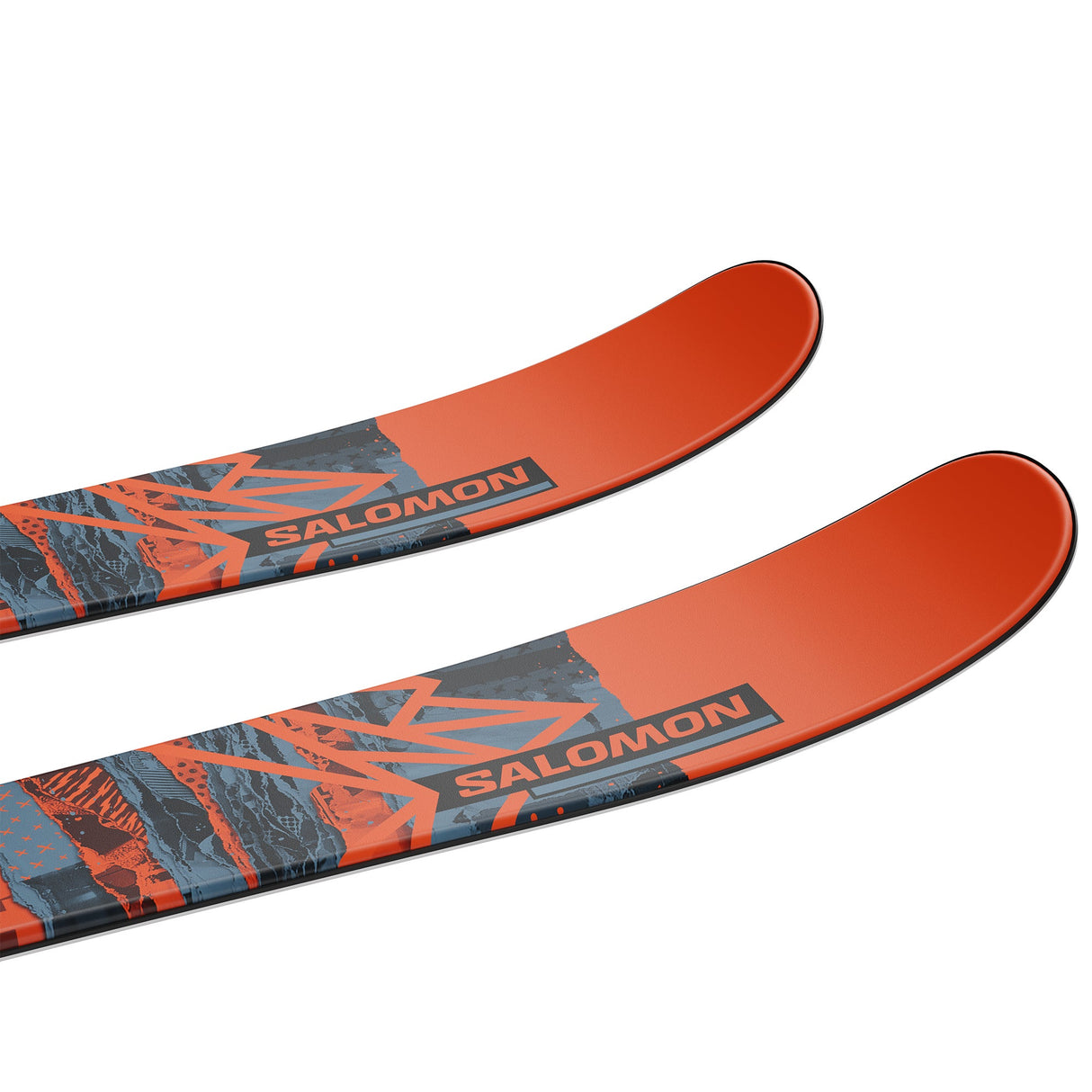 Salomon QST Spark Junior Twin Tips Medium Ski Avec Fixations L6 Pour Enfants Alliant Légereté Et Puissance