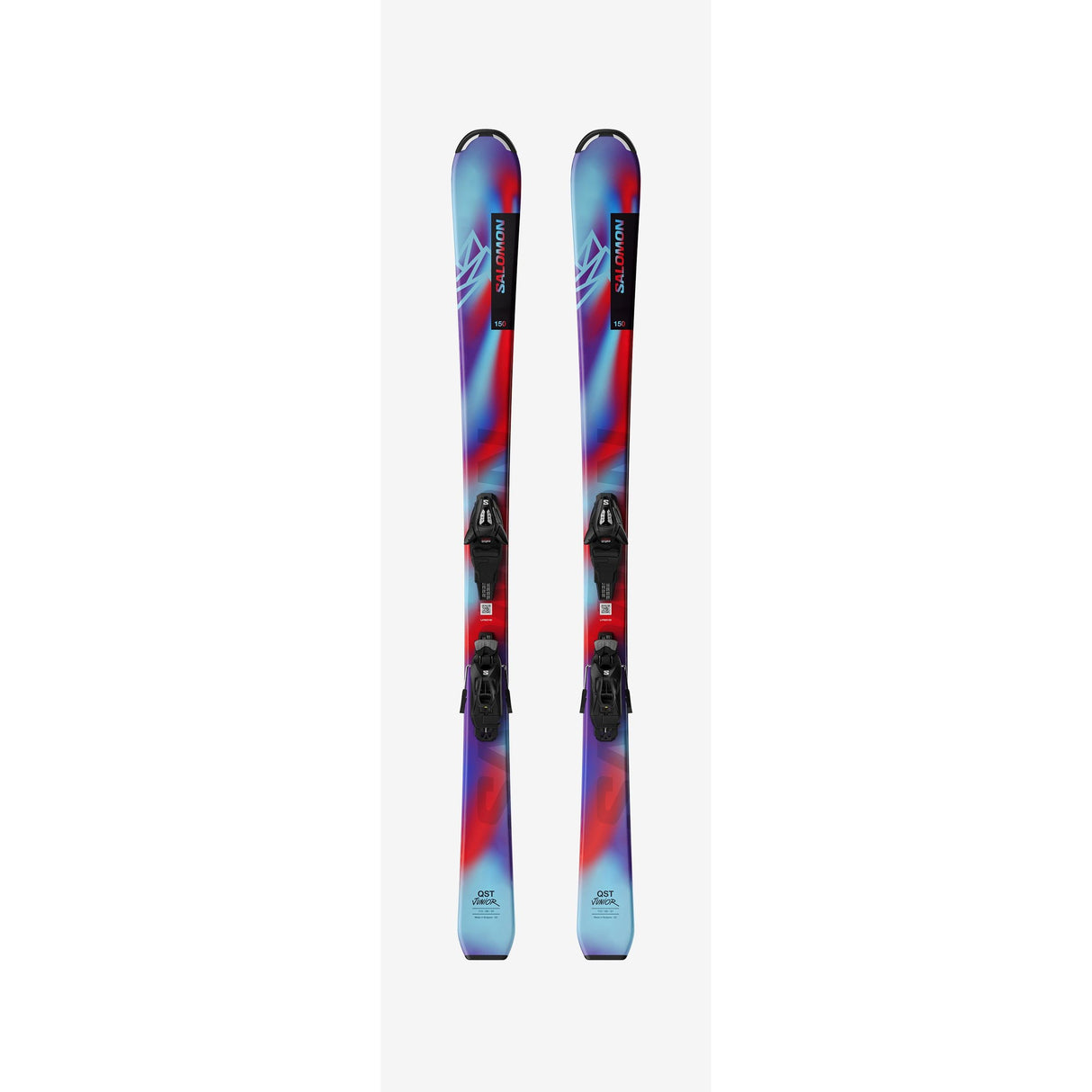 Salomon Ski Twin Tips QST Spark Medium Junior Avec Fixations J2 Pour Enfants Initiation