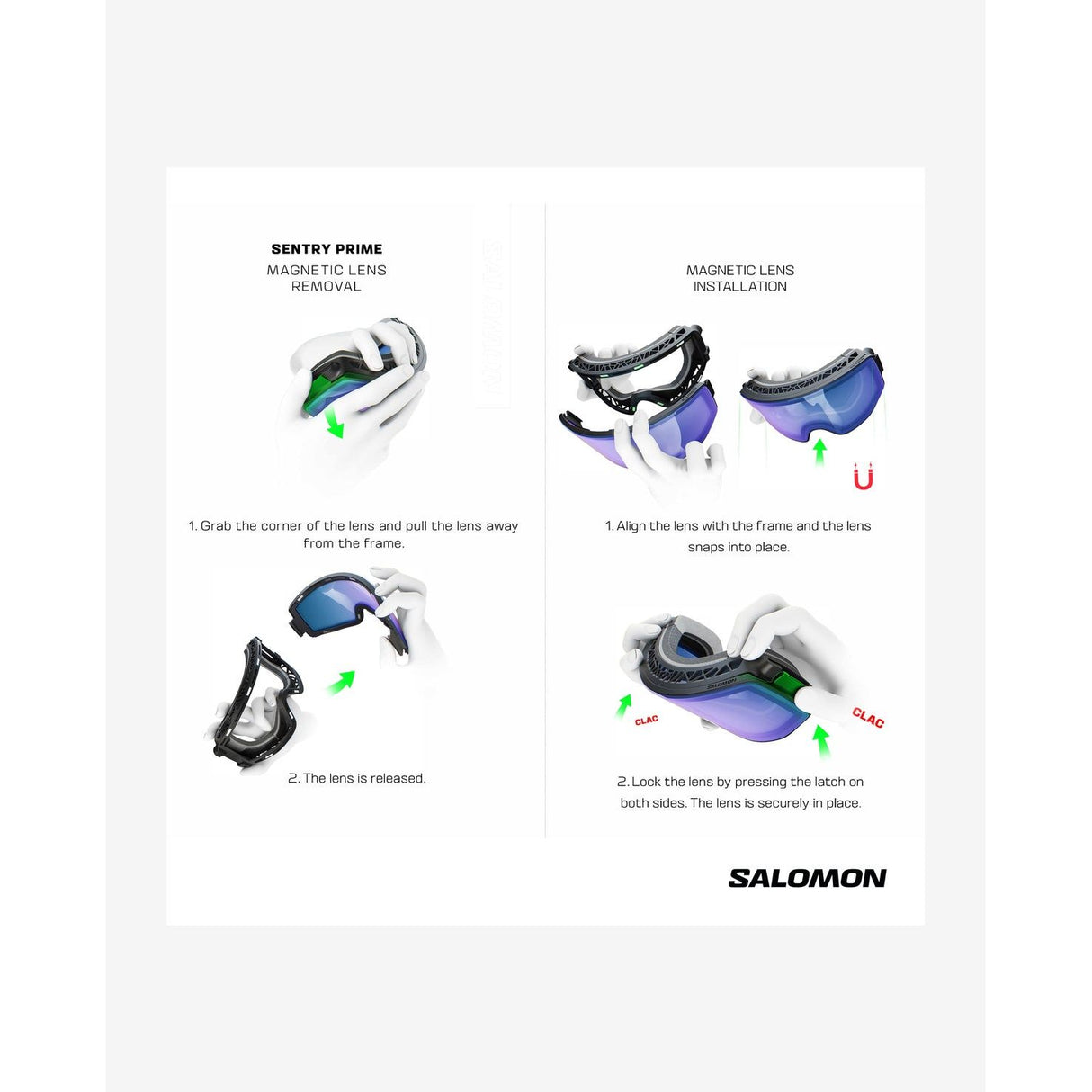 Salomon Lunettes Sentry Prime Sigma Magnétiques