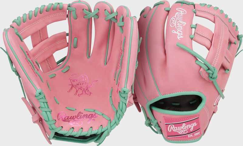 GANT RAWLINGS HEART OF THE HIDE 11.75'' INFIELD PINK