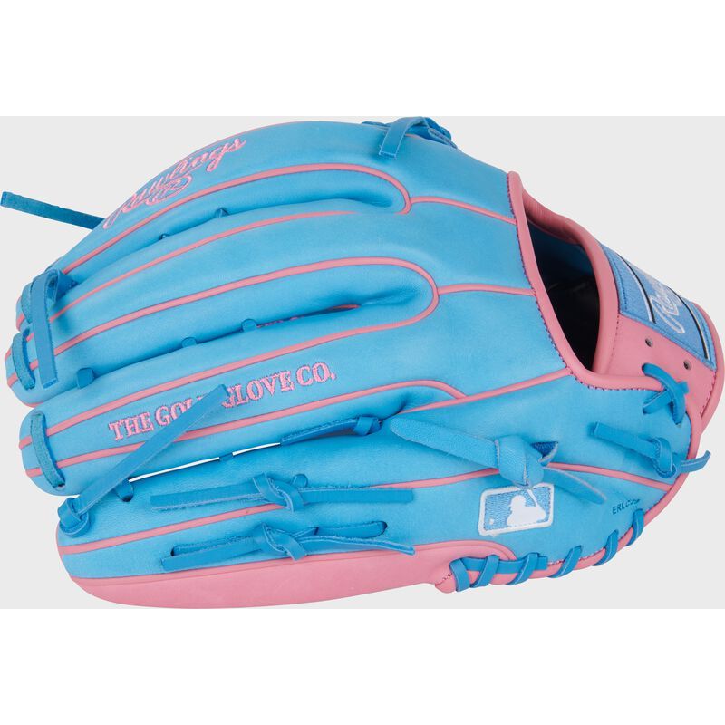 RAWLINGS HEART OF THE HIDE 12.75'' OUTFIELD GLOVE BLUE/PINK