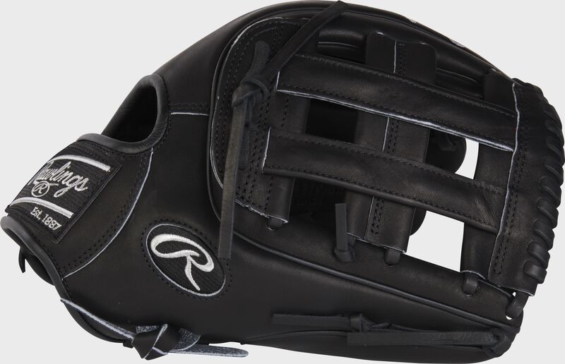 GANT RAWLINGS HEART OF THE HIDE 12.75'' OUTFIELD BLACK/PINK
