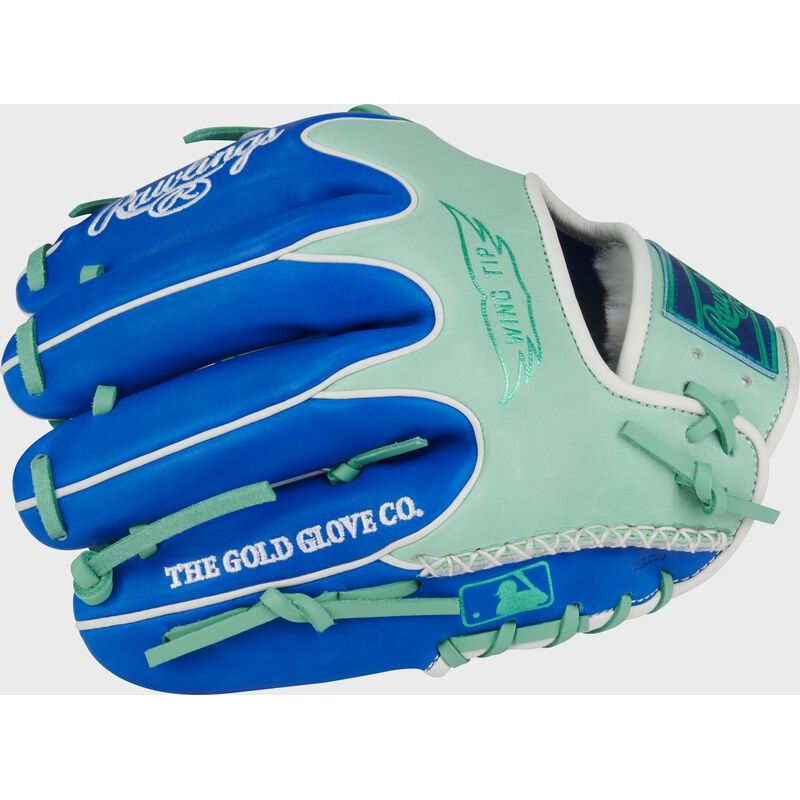 RAWLINGS PRO PREFERRED 11.5'' INFIELD BASEBALL GLOVE MINT/BLUE