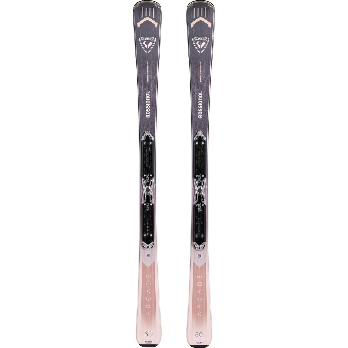 Rossignol Arcade 80 Femme Ski Avec Fixation XP10 Léger Et Stable Sur Piste Pour Toutes Conditions
