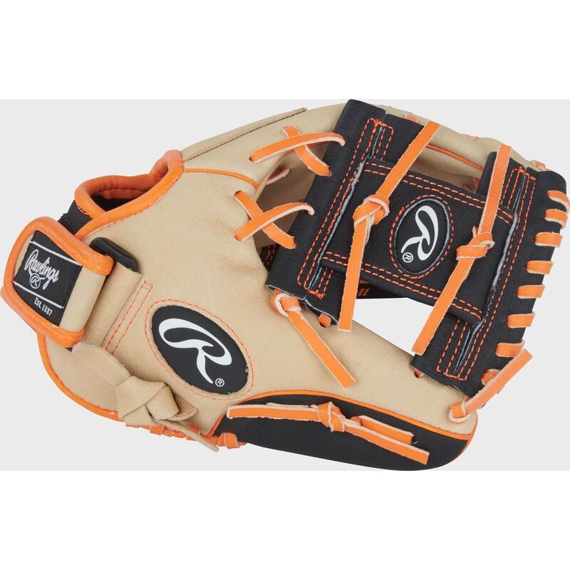 KIDS RAWLINGS SURE CATCH SIGNATURE BASEBALL GLOVE