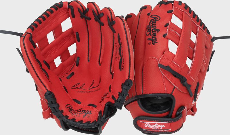 KIDS RAWLINGS SURE CATCH SIGNATURE BASEBALL GLOVE