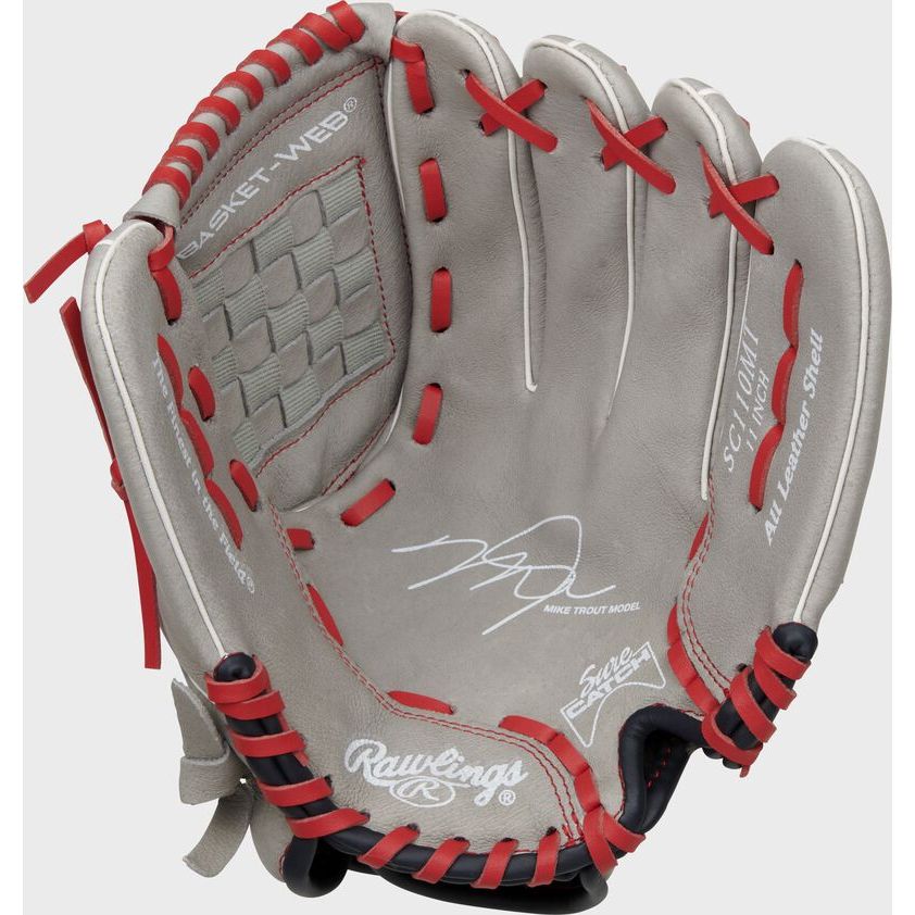 KIDS RAWLINGS SURE CATCH SIGNATURE BASEBALL GLOVE