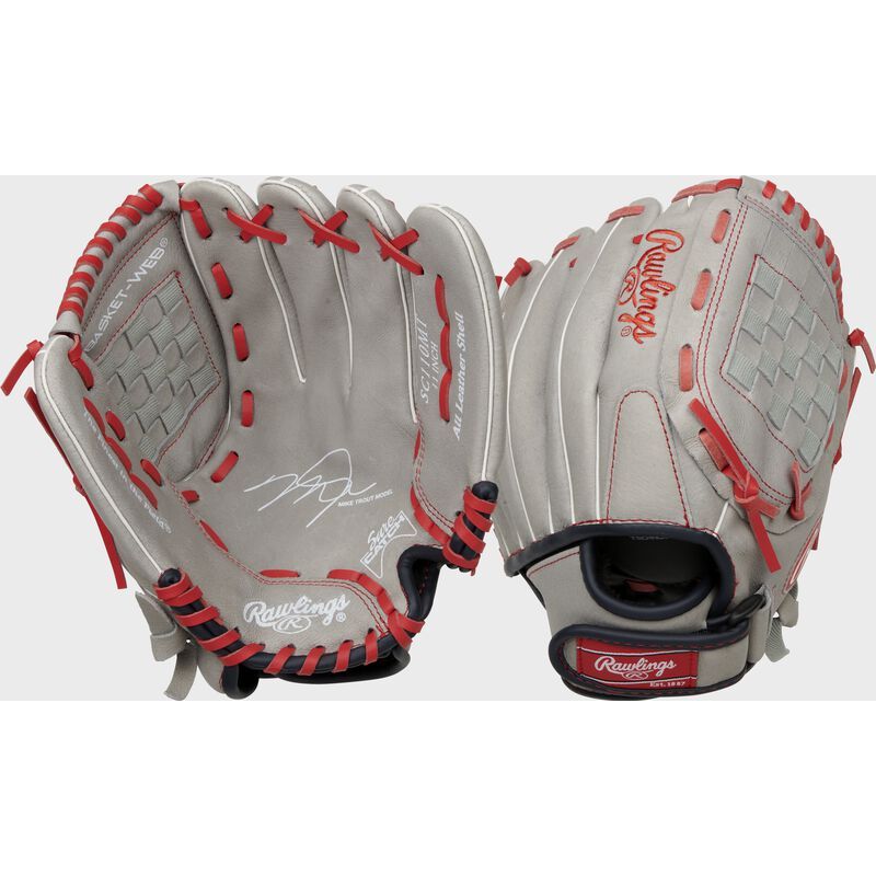 KIDS RAWLINGS SURE CATCH SIGNATURE BASEBALL GLOVE