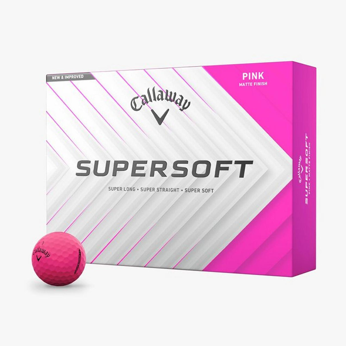 Callaway Supersoft 25 Balle de Golf Core Softfast Hyperélastique