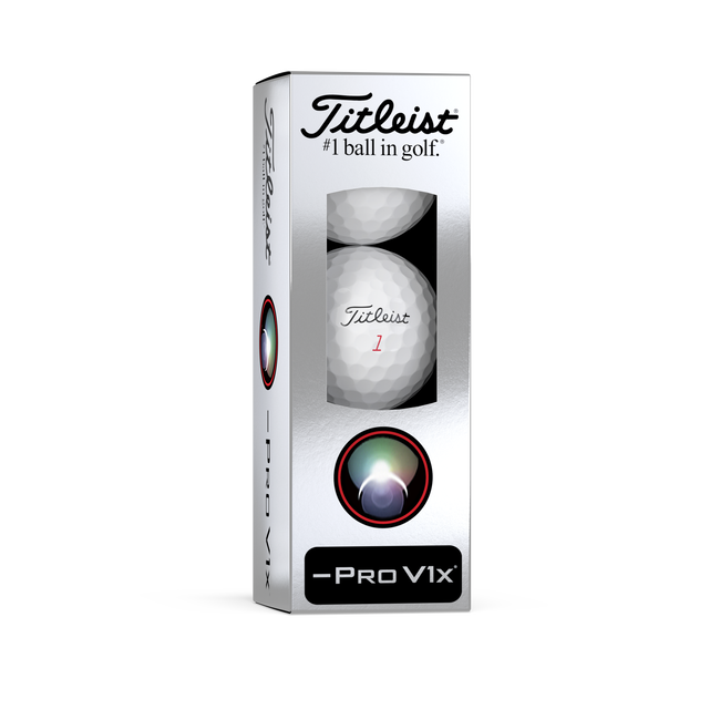 Titleist Pro V1x Left Dash 2026 – Balles de golf premium