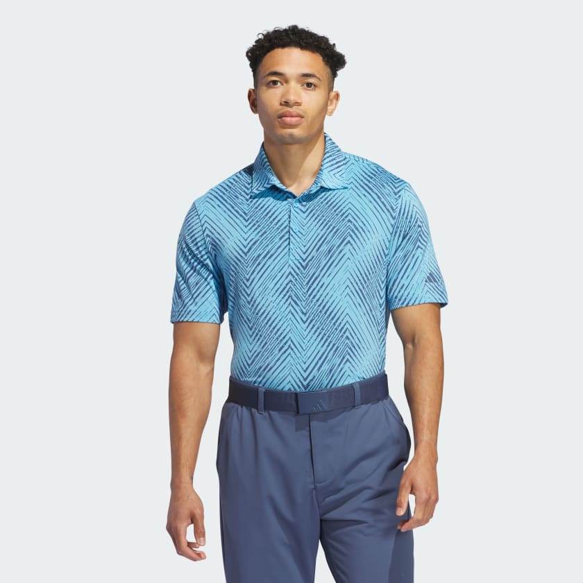 Adidas Polo Ultimate 365 Allover Print Pour Performance Toute L Annee