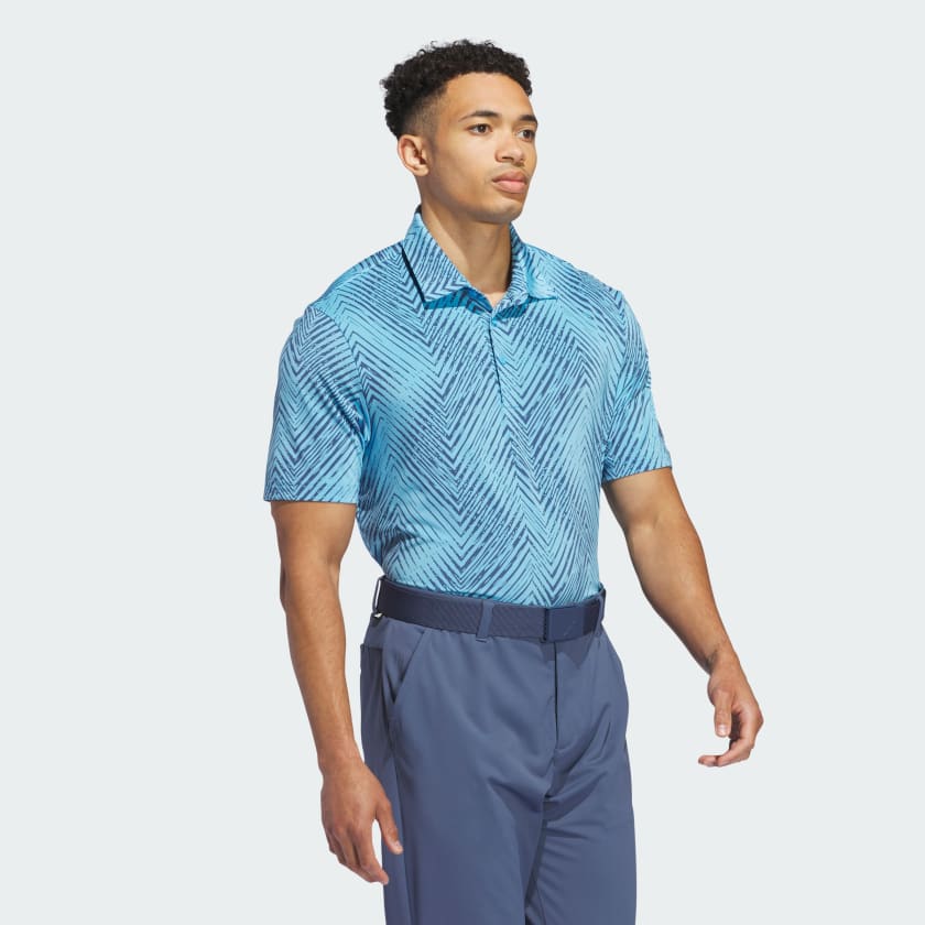 Adidas Polo Ultimate 365 Allover Print Pour Performance Toute L Annee