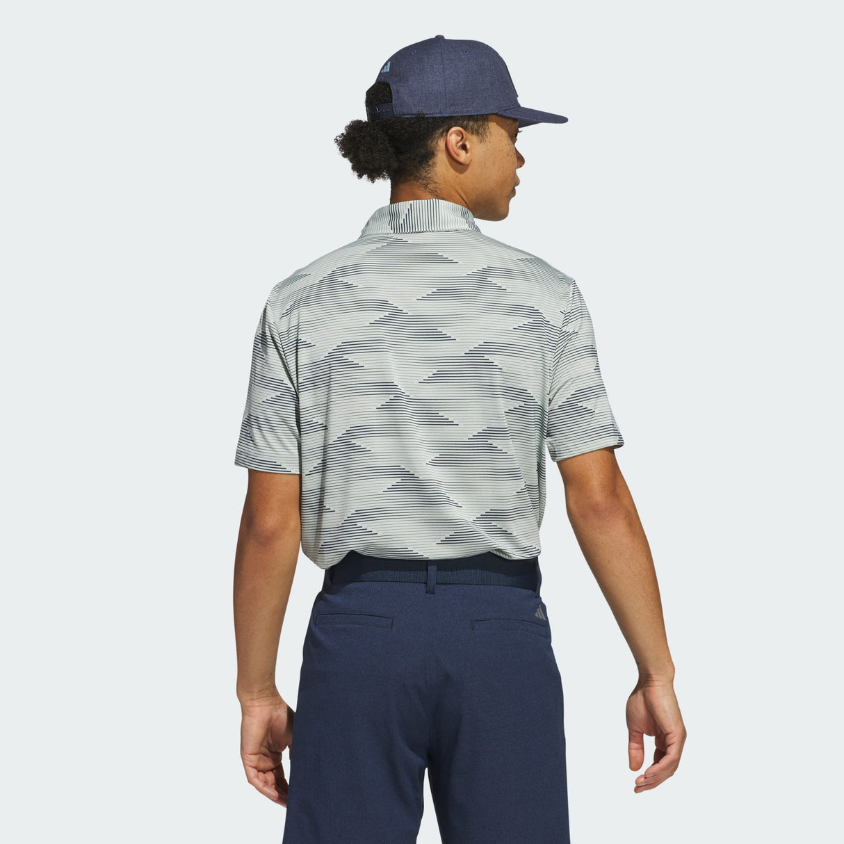 ADIDAS ULTIMATE SPEED STRIPE GOLF POLO SHIRT