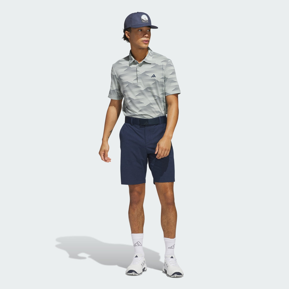 ADIDAS ULTIMATE SPEED STRIPE GOLF POLO SHIRT