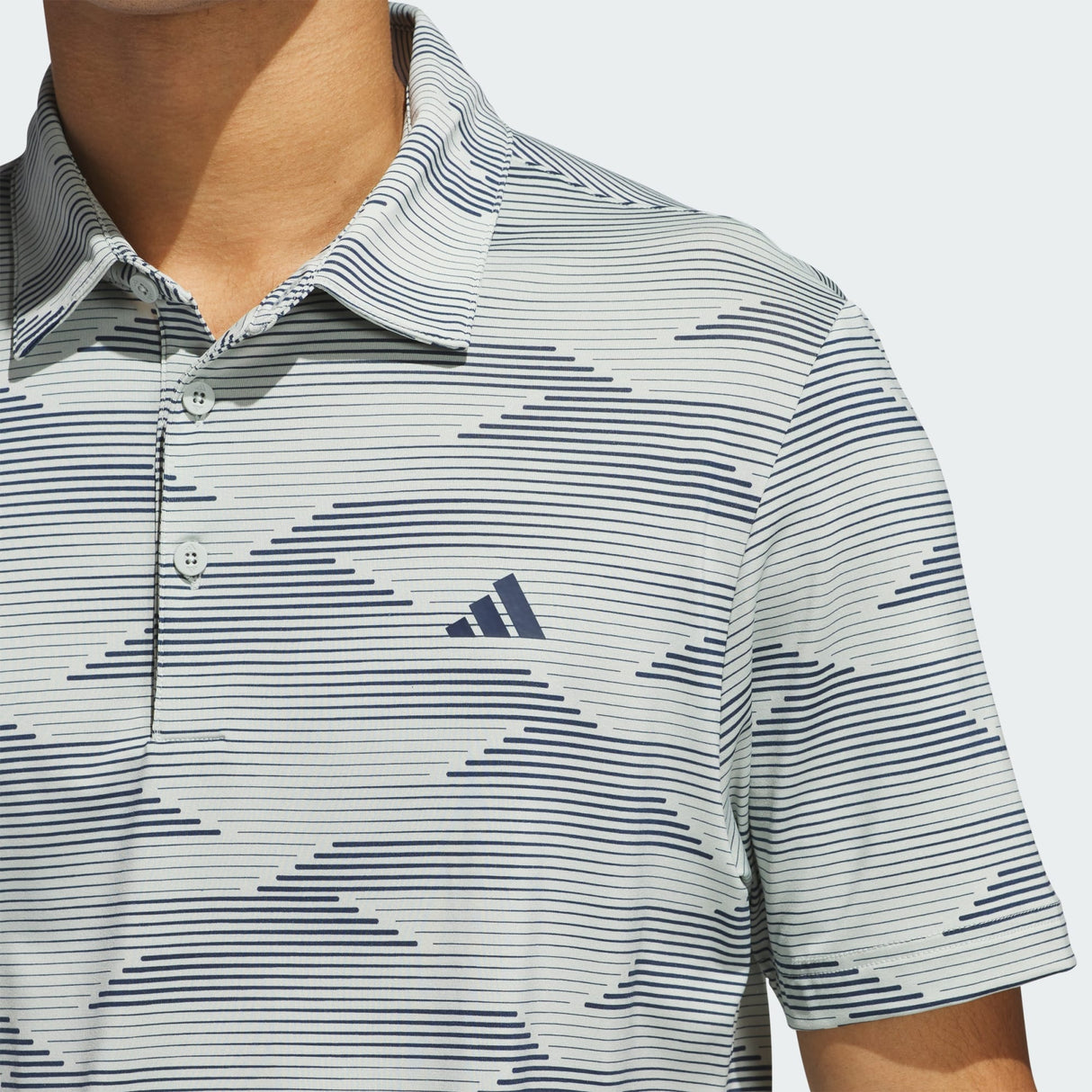 ADIDAS ULTIMATE SPEED STRIPE GOLF POLO SHIRT