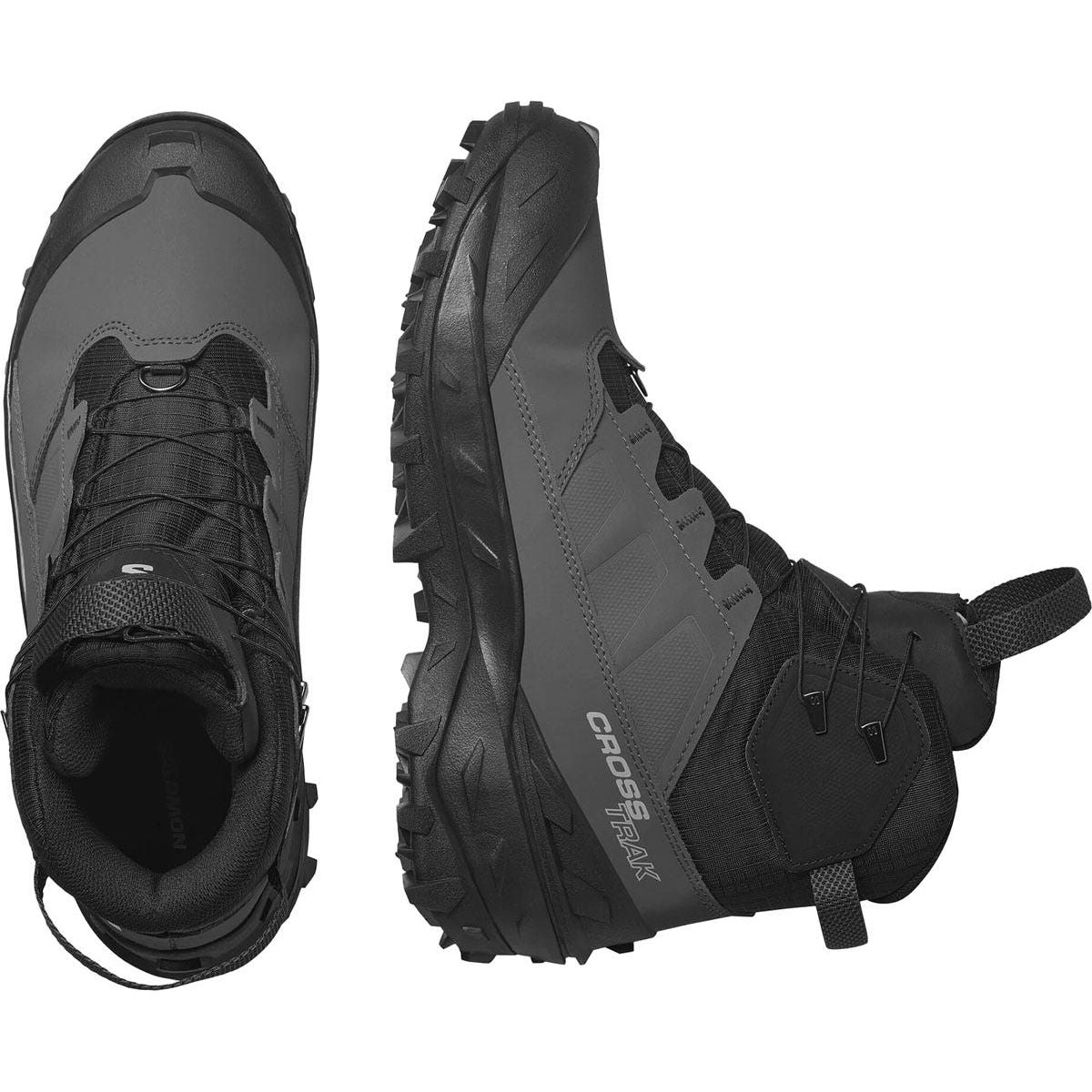 Salomon Crosstrak Powder WP Homme Tailles Disponibles Botte Randonnée Hivernale Avec Crampons Intégrés