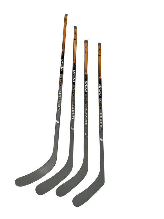 REVO WOODEN HOCKEY STICK ABS PALETTE SR