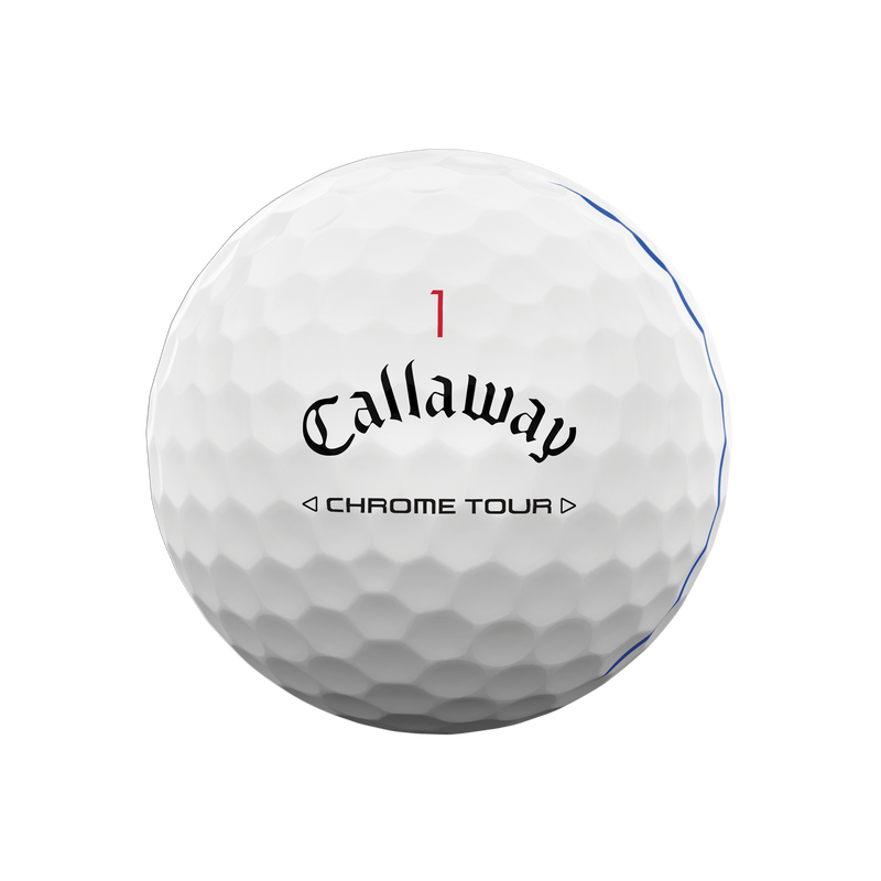 Callaway Chrome Tour 24 Blanche Triple Track Balle de Golf Elite