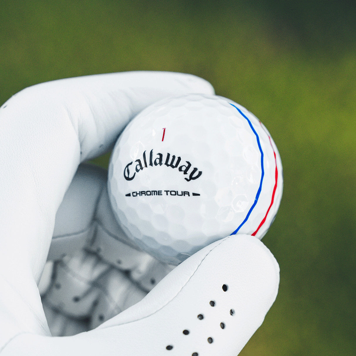 BALLE CALLAWAY CHROME TOUR 26 WHITE TRIPLE TRACK