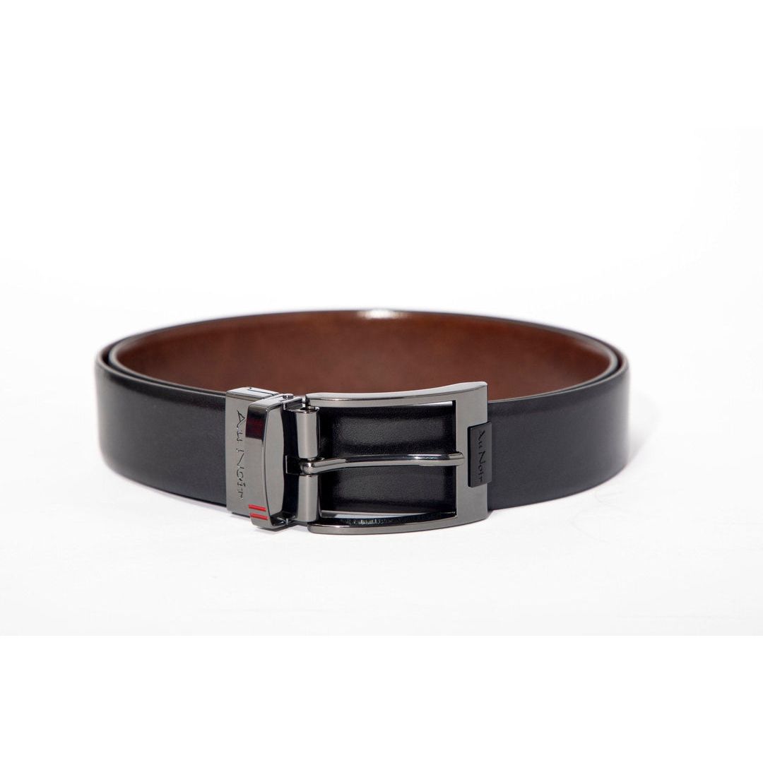 CEINTURE AU NOIR DESOTO REVERSIBLE 35MM
